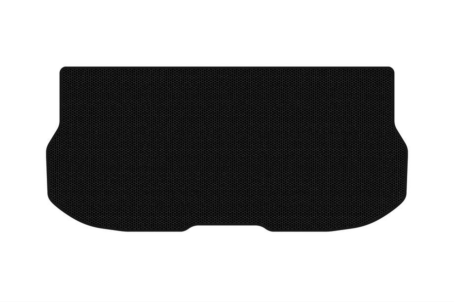 Nissan Quest 2011-2017 Rubber trunk mat Carsuit (with 3rd row, 7-seater, black) Image