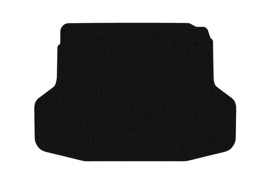 Honda Civic Sedan VII 2001-2006 Rubber trunk mat Carsuit (Coupe, black) Photo 1