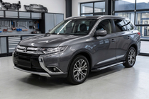 Mitsubishi Outlander 2012-2021 Side Steps Line (2 pcs, Aluminum) photo 1