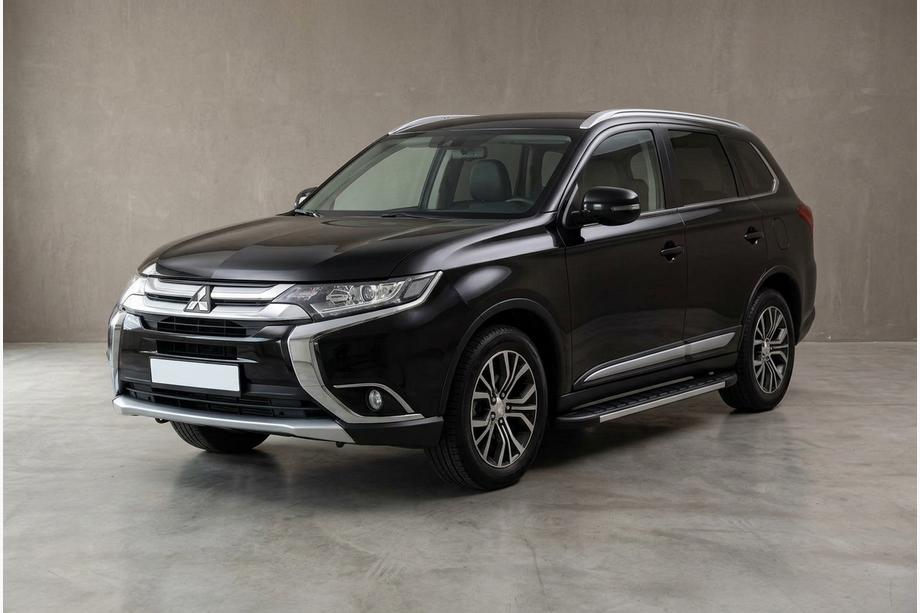 Mitsubishi Outlander 2012-2021 Side Steps Duru (2 pcs, Aluminum) Image