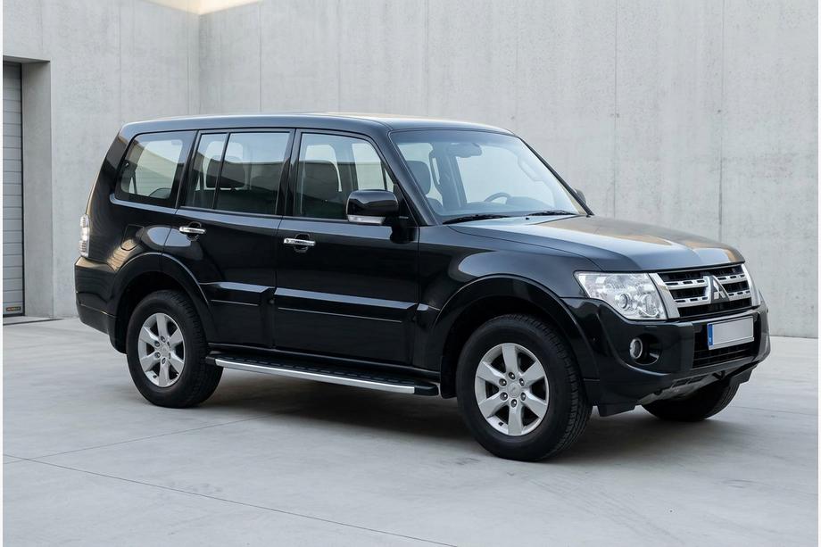 Mitsubishi Pajero Wagon IV 2006-2021 Side Steps Fullmond (2 pcs, aluminum) Image