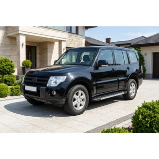 Side Steps RedLine V1 (2 pcs, Aluminum) Mitsubishi Pajero Wagon IV 2006-2021 photo 1
