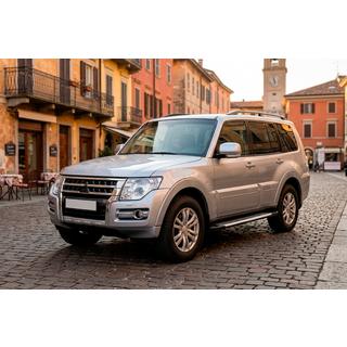 Side Steps Line (2 pcs, Aluminum) Mitsubishi Pajero Wagon IV 2006-2021 photo 1