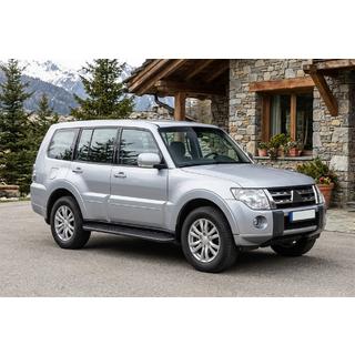 Side Steps Bosphorus Black (2 pcs, Aluminum) Mitsubishi Pajero Wagon IV 2006-2021 photo 1