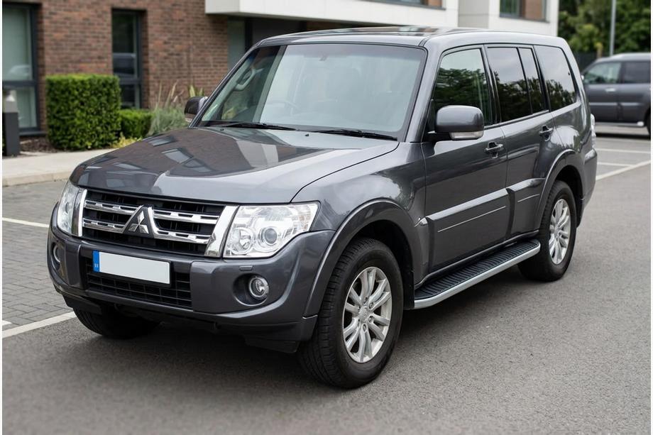Mitsubishi Pajero Wagon IV 2006-2021 Side Steps Tayga (2 pcs, Aluminum) Image