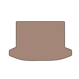 Rubber Trunk Mat Carsuit (Beige) photo 1