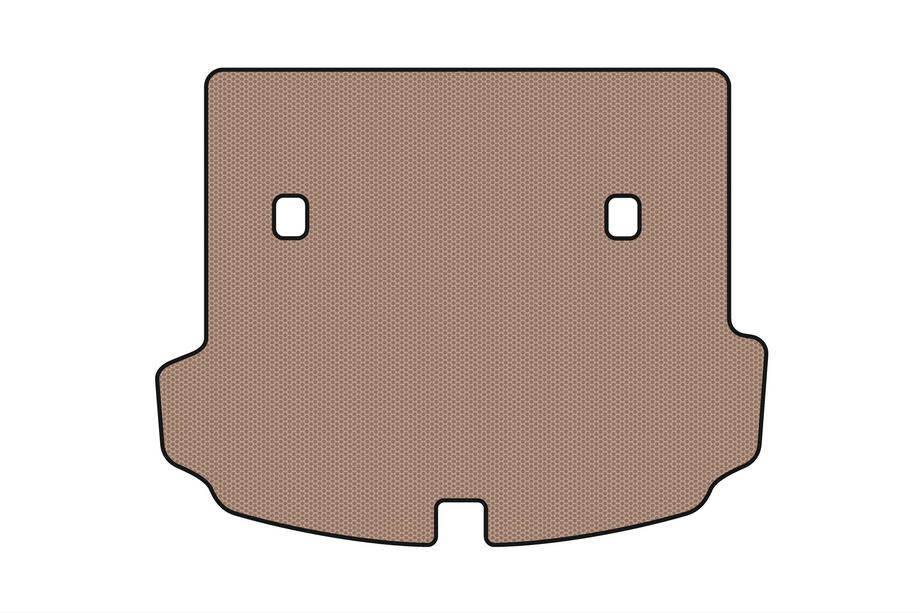 Acura MDX 2007-2013 Rubber Trunk Mat Carsuit V-1 (Beige) Image