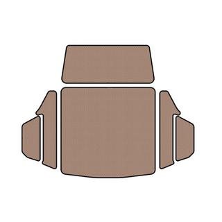 Rubber trunk mat Carsuit (SD, beige) photo 1