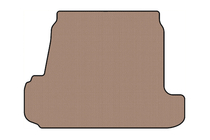 Audi 80/90 1987-1996 Rubber trunk mat Carsuit (1991-1996, Sedan, beige) photo 1