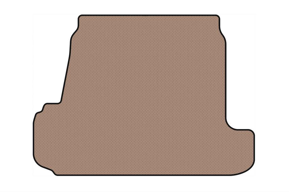 Audi 80/90 1987-1996 Rubber trunk mat Carsuit (1991-1996, Sedan, beige) Image
