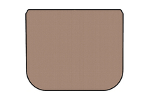 Audi TT 2014-2023 Rubber trunk mat Carsuit (Coupe, beige) photo 1