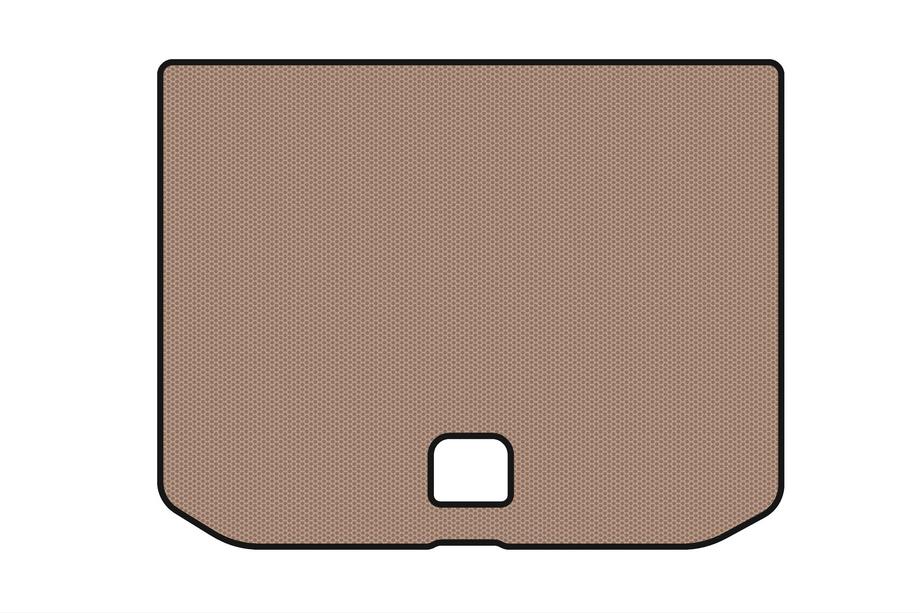 Audi A3 2012-2020 Rubber trunk mat Carsuit (for E-tron, Sportback, beige) Photo 1
