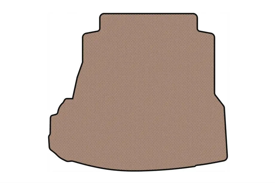 Audi A4 B5 1994–2001 Rubber trunk mat Carsuit (Sedan, beige) Image