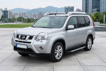 Nissan X-trail T31 2007-2014 Side Steps RedLine V1 (2 pcs, Aluminum) photo 1