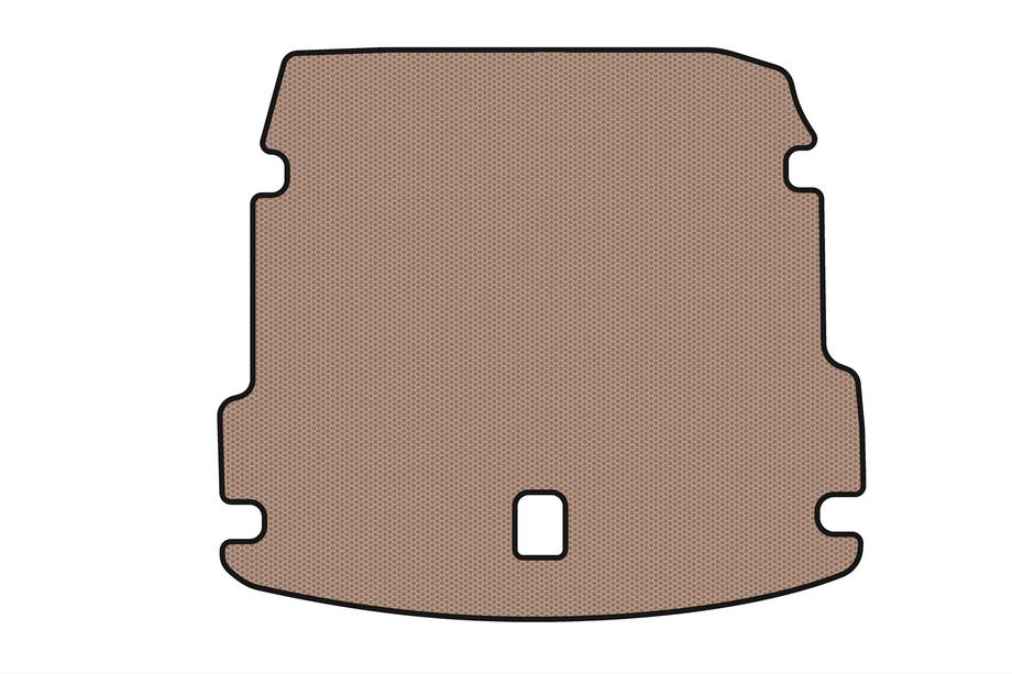Audi A8 2010-2018 Rubber trunk mat Carsuit (Long, beige) Image