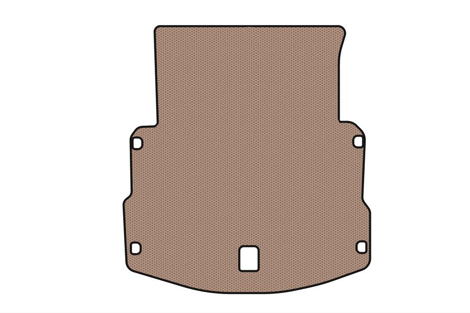 Audi A8 2018- Rubber trunk mat Carsuit (Long, beige) Image