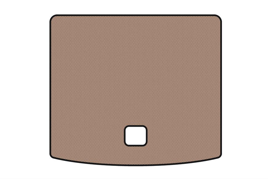 Audi Q3 2019–2025 Rubber Trunk Mat Carsuit (Beige) Photo 1