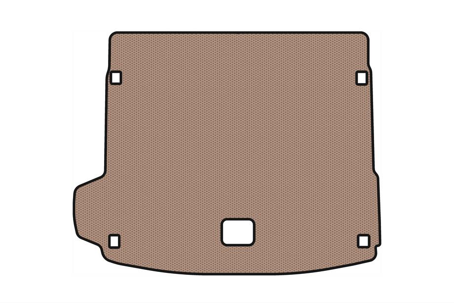Audi Q5 2017-2025 Rubber Trunk Mat Carsuit (Beige) Photo 1