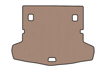 BMW 2 Series Active Tourer F45/F46 2014-2021 Rubber trunk mat Carsuit V-1 (For F46, 7-seater, beige) photo 1
