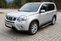 Nissan X-trail T31 2007-2014 Side Steps Duru (2 pcs, Aluminum) photo 1