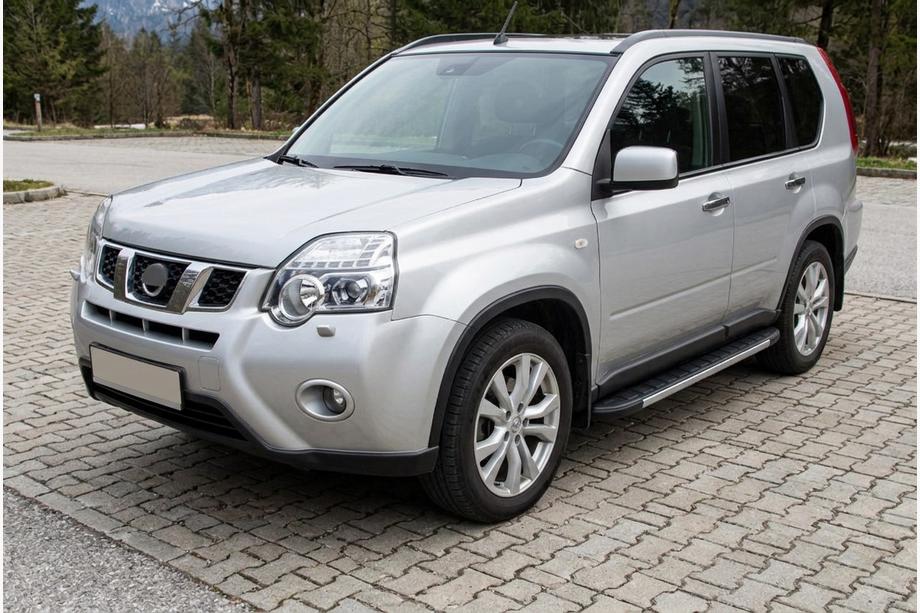 Nissan X-trail T31 2007-2014 Side Steps Duru (2 pcs, Aluminum) Image