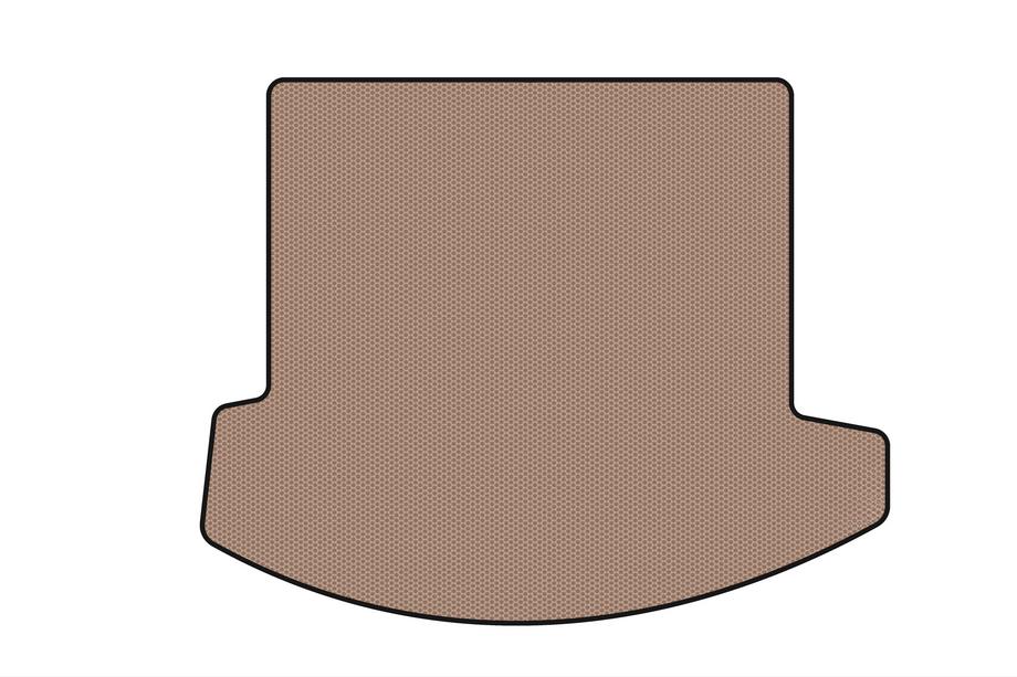 Cadillac ELR 2013-2016 Rubber trunk mat Carsuit (Coupe, beige) Image