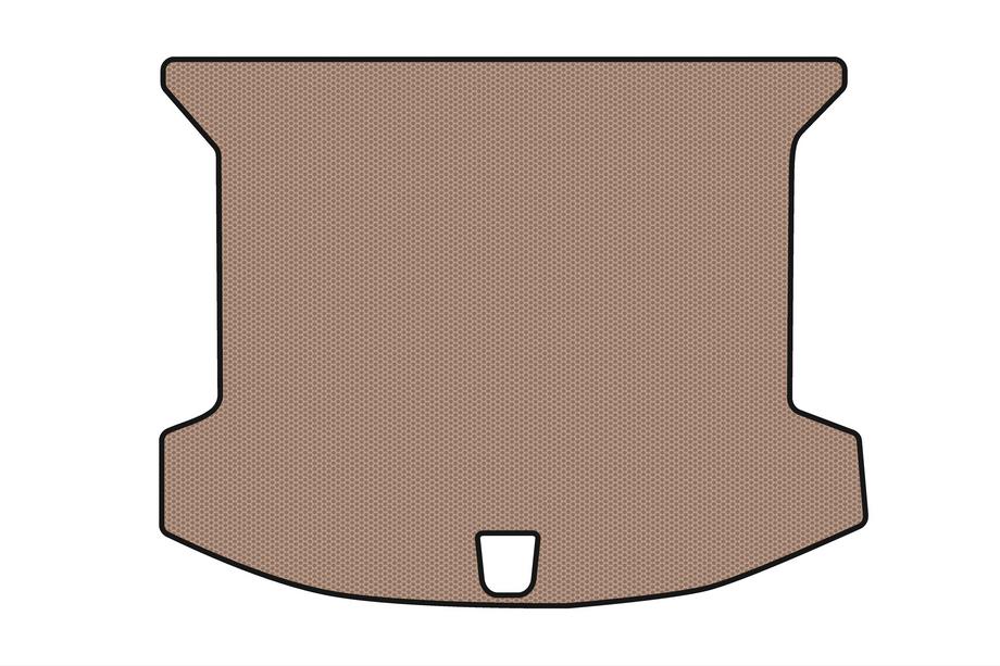 Cadillac XT5 2016- Rubber Trunk Mat Carsuit (Beige) Photo 1