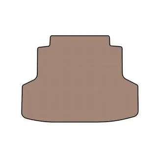Rubber Trunk Mat Carsuit (Beige)