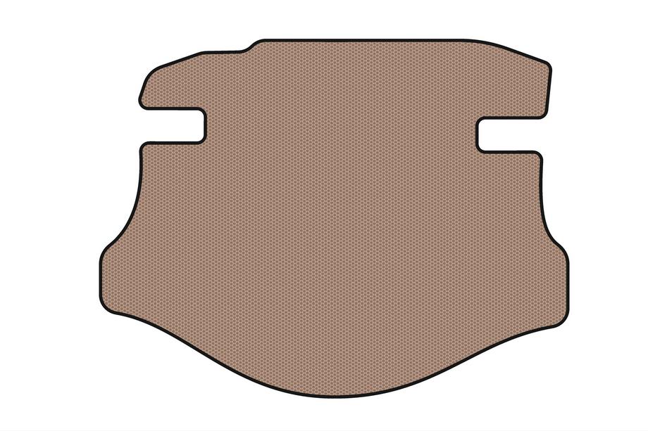 Chevrolet Camaro 2009-2015 Rubber Trunk Mat Carsuit (Beige) Image