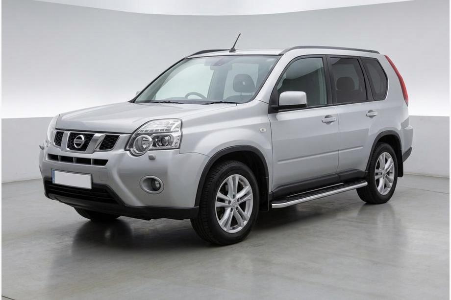Nissan X-trail T31 2007-2014 Side Steps Maydos V1 (2 pcs, Aluminum & Stainless Steel) Image