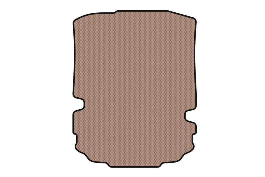 Chevrolet Camaro 2015- Rubber Trunk Mat Carsuit (Beige) Photo 1