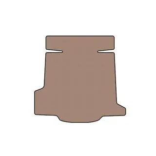 Rubber trunk mat Carsuit (SD, beige) photo 1