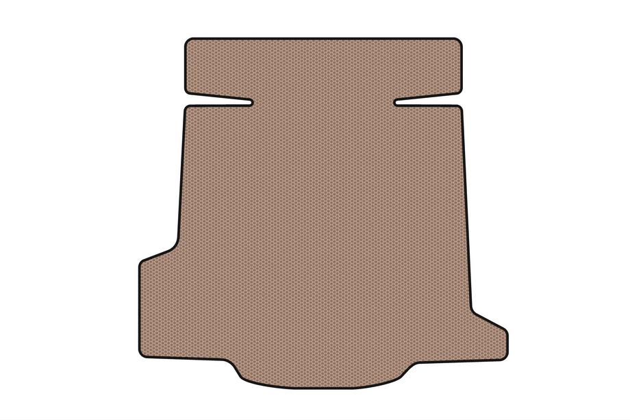 Chevrolet Impala 2013-2020 Rubber trunk mat Carsuit (SD, beige) Image