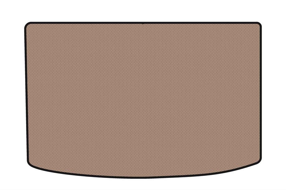 Chevrolet Tacuma/Rezzo 2000-2008 Rubber Trunk Mat Carsuit (Beige) Image