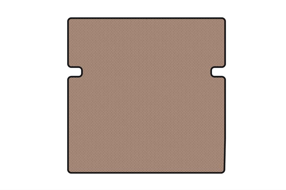 Citroen Berlingo/Multispace 2018- Rubber Trunk Mat Carsuit (Long, 5-Seater, Beige) Image