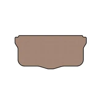 Rubber trunk mat Carsuit (HB, beige)