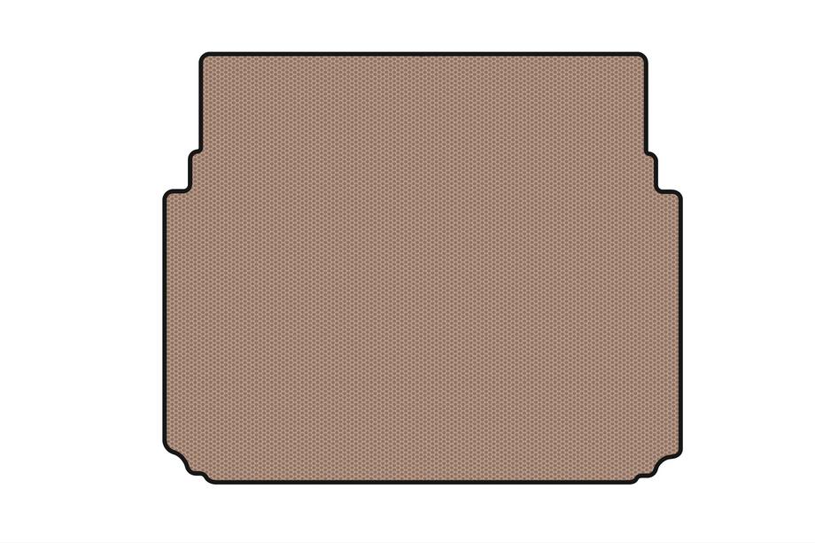Citroen C5 Aircross 2017-2025 Rubber trunk mat Carsuit (upper, beige) Image