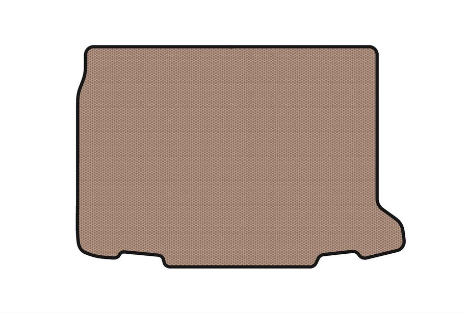 Citroen DS-3 2009-2016 Rubber Trunk Mat Carsuit (Beige) Image