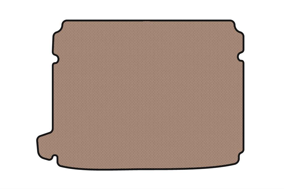 Citroen DS-4 2010-2015 Rubber trunk mat Carsuit (HB, Pre-facelift, beige) Image