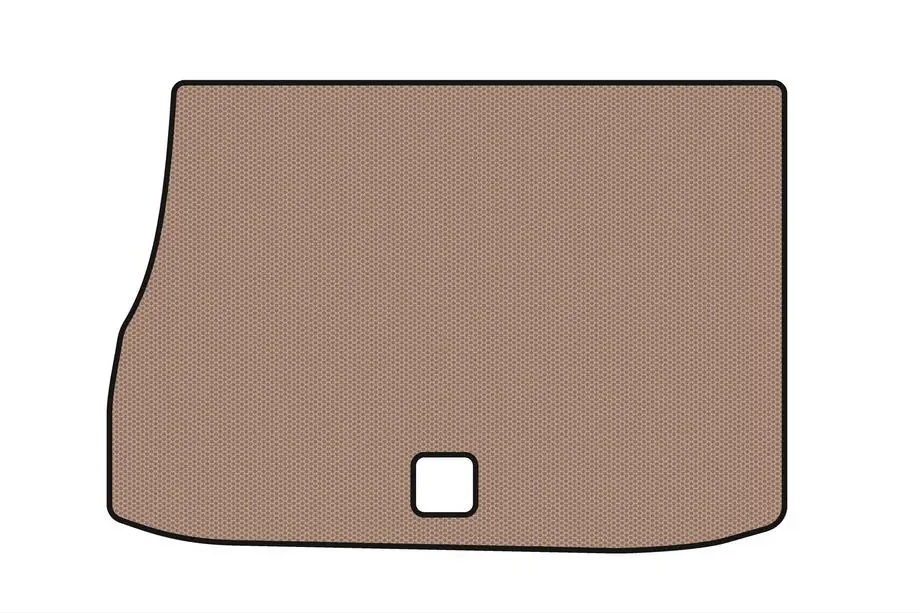 Citroen DS-5 2011-2015 Rubber trunk mat Carsuit (HB, Hybrid/AT, beige) Photo 1