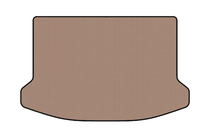 Citroen Xsara II 2000-2006 Rubber trunk mat Carsuit (hatchback, 5-door, beige) photo 1