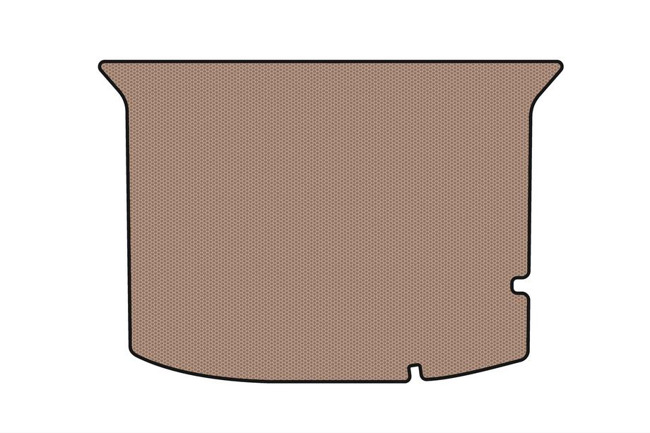 Citroen Xsara Picasso 1999-2012 Rubber trunk mat Carsuit (Pre-facelift, beige) Image