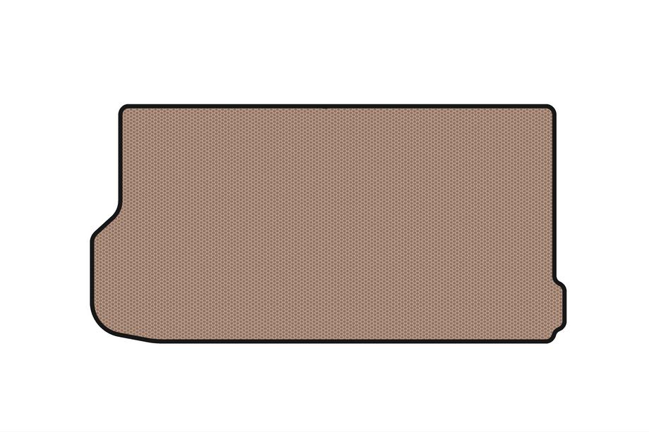Daewoo Matiz 2009-2015 Rubber Trunk Mat Carsuit (Beige) Image