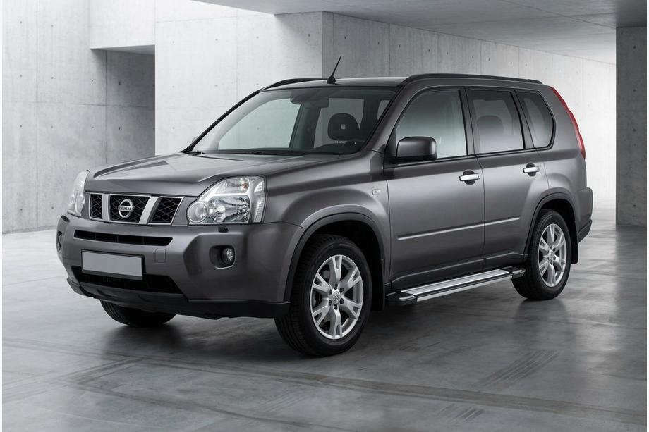 Nissan X-trail T31 2007-2014 Side Steps Rainbow (2 pcs, Aluminum) Image