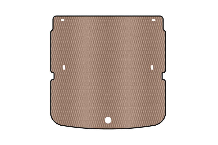 Dodge Journey 2008-2020 Rubber trunk mat Carsuit (2011-2020, 7-seater, beige) Image