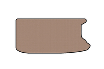 Fiat 500/500L 2013-2022 Rubber trunk mat Carsuit (HB, Electric, Beige) photo 1