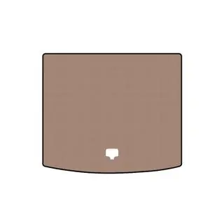 Rubber trunk mat Carsuit (2007-2010, SW, beige)