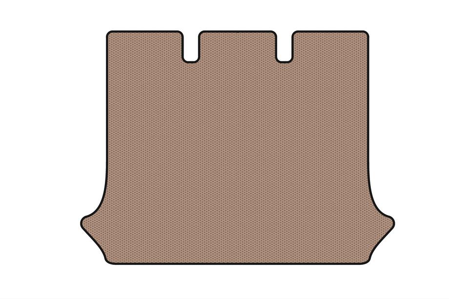 Fiat Doblo I 2001-2005 Rubber Trunk Mat Carsuit (Beige) Image