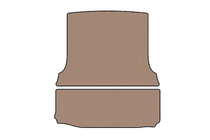 Fiat Fiorino/Qubo 2008-2024 Rubber trunk mat Carsuit (Cargo, beige) photo 1