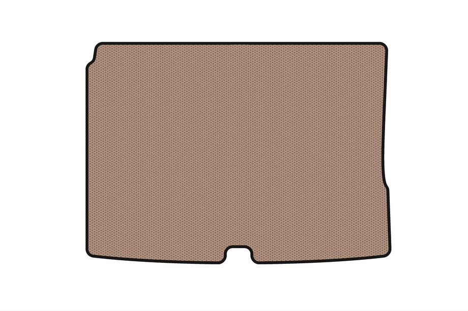 Fiat Fiorino/Qubo 2008-2024 Rubber trunk mat Carsuit (For Qubo 2008-2016, beige) Image